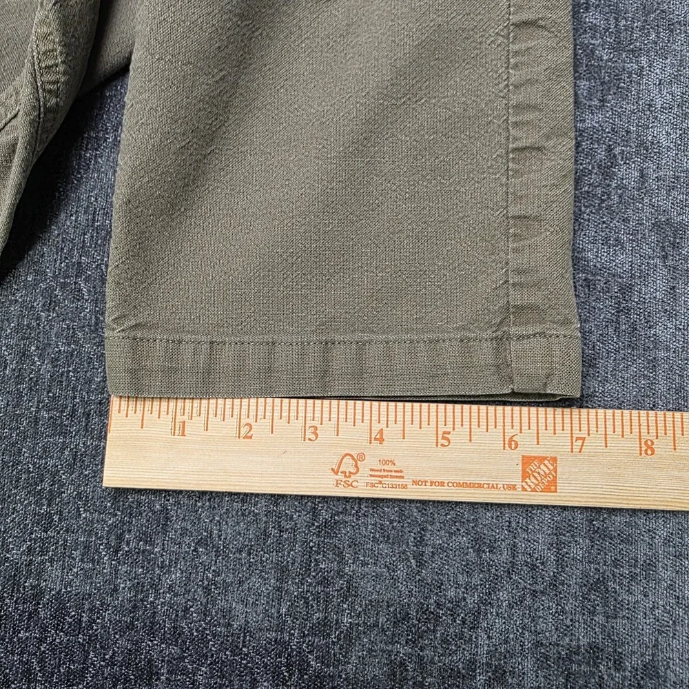 The North Face Motion Pants Men 32x30 Flex Canvas Articulated Hiking Trail Green